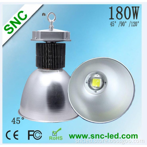 High Power 180W LED High Bay Light 45/90/120degree